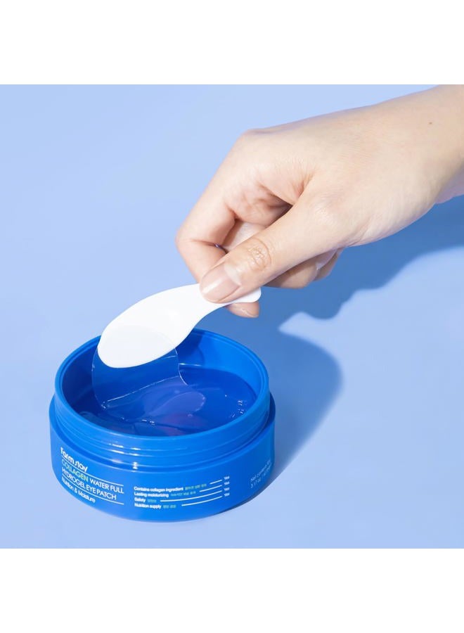 now Collagen Water Full Hydrogel Eye Patch - Hydrating Under Eye Mask with Collagen - Refreshes Tired Undereyes - Promotes Collagen Production - 60 pc  - Image 2