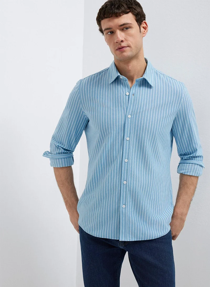 Mavi Striped Regular Fit Shirt