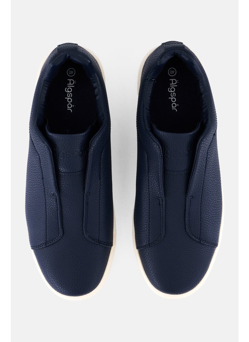 Algspar Men Slip On Casual Shoes, Navy  - Image 3