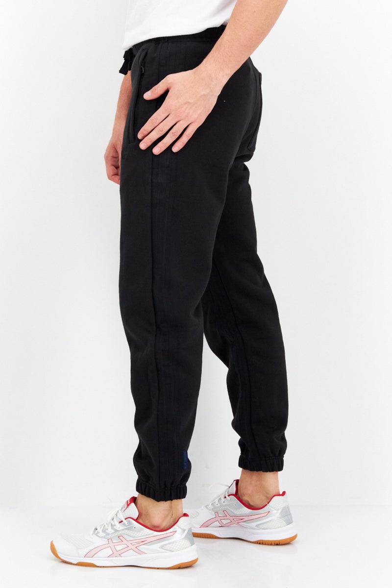 adidas Originals Men Sportswear Fit Training Sweatpants, Black  - Image 4