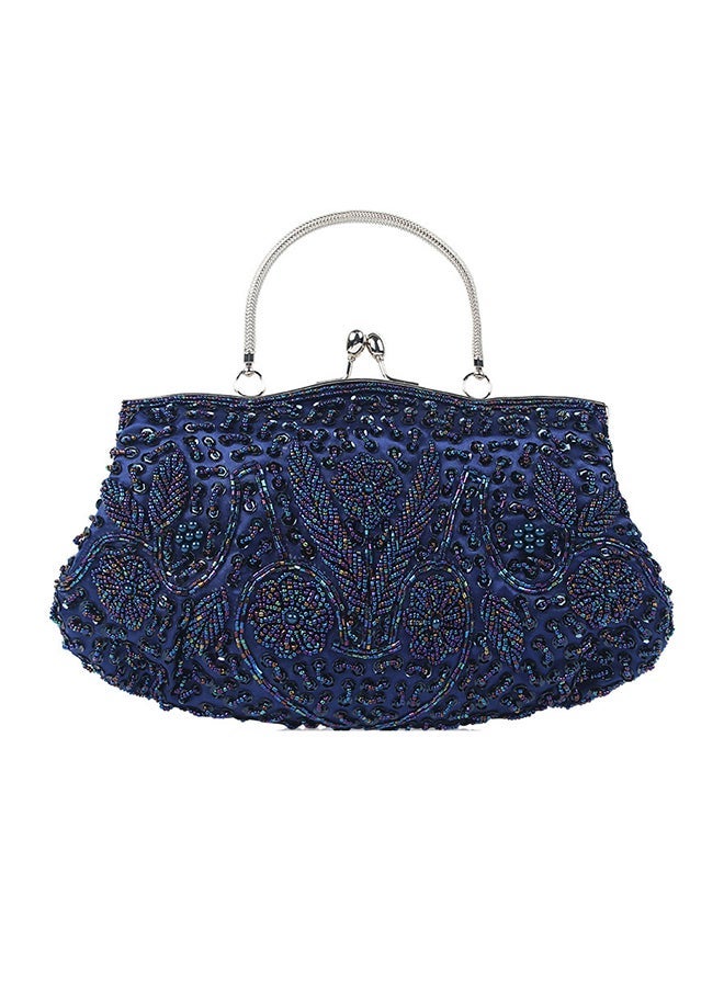 NIBEMINENT Trendy Evening Clutch Bag Blue - Image 1