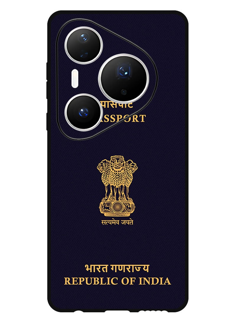 Theodor Case Compatible with Huawei Pura 80 Pro Plus 6.8 Inch Protection Shockproof Bumper Cover India Passport - Image 1