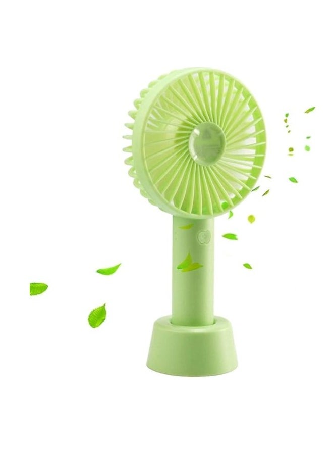 ماركة غير محددة - مروحة محمولة – موديل - SS-2 – قابلة للشحن – USB – لون (أخضر) - Image 1