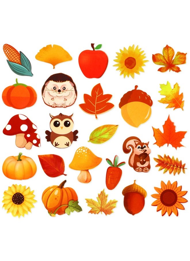 Fancy Land - Leaf Foam Stickers Fall Craft Sticker For Autumn Thanksgiving Scrapbooking Party Decoration 250 Pcs - Image 1