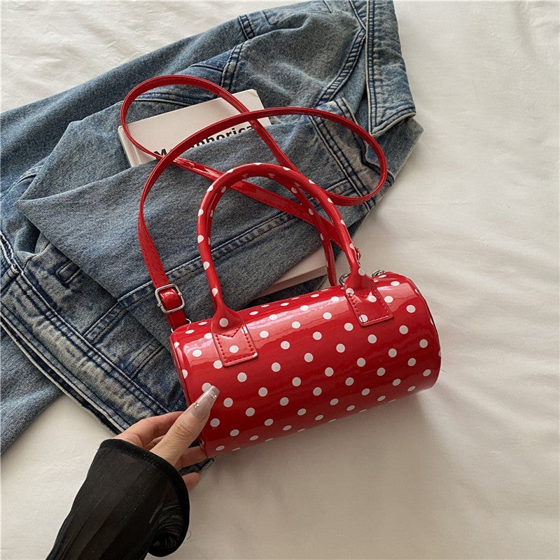 New New Summer Handbag Small Handbag Women'S Polka Dot Niche Pillow Bag Single Shoulder Crossbody Bag - Image 1