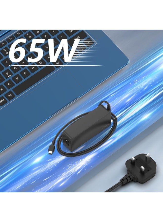 Terabyte 65W 45W USB C Laptop Charger, Chromebook Charger Replacement for Hp Lenovo Thinkpad/Yoga,Latitude 5420, Samsung, Asus, Acer, Google Series Type C Power Cord - Image 3