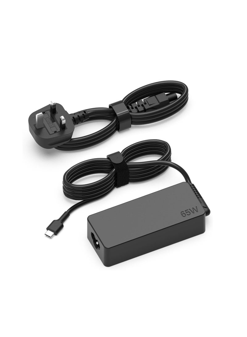Terabyte 65W 45W USB C Laptop Charger, Chromebook Charger Replacement for Hp Lenovo Thinkpad/Yoga,Latitude 5420, Samsung, Asus, Acer, Google Series Type C Power Cord - Image 1