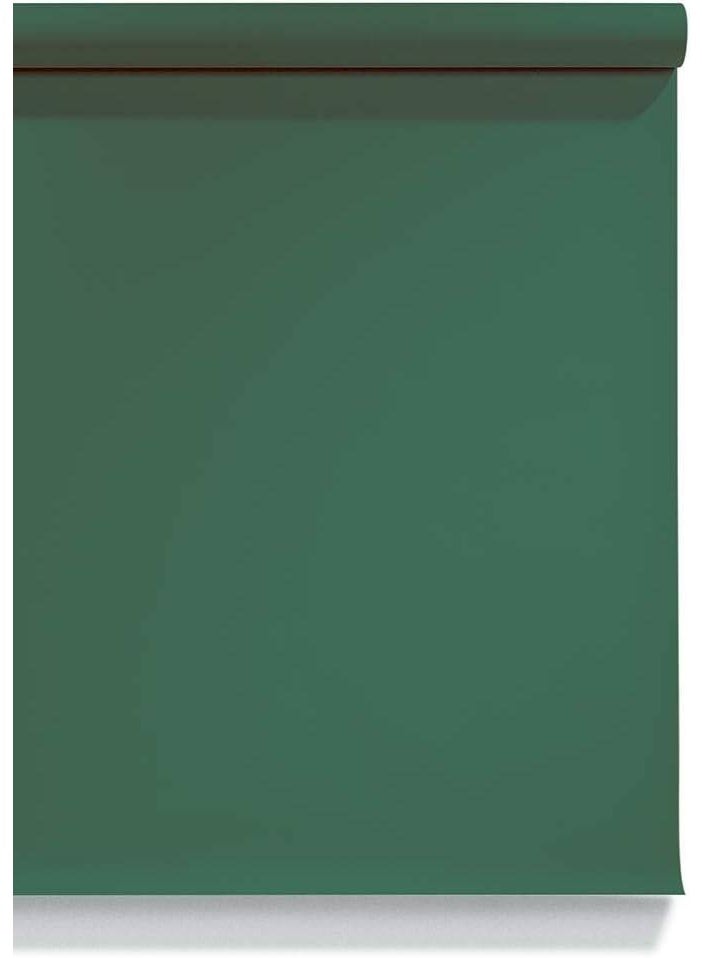 PROMAGE Deep Green Paper Background PM PB12 – 2.72m x 11m Seamless Photography Backdrop Roll, Non-Reflective Matte Finish for Studio & Video Shoots - Image 1