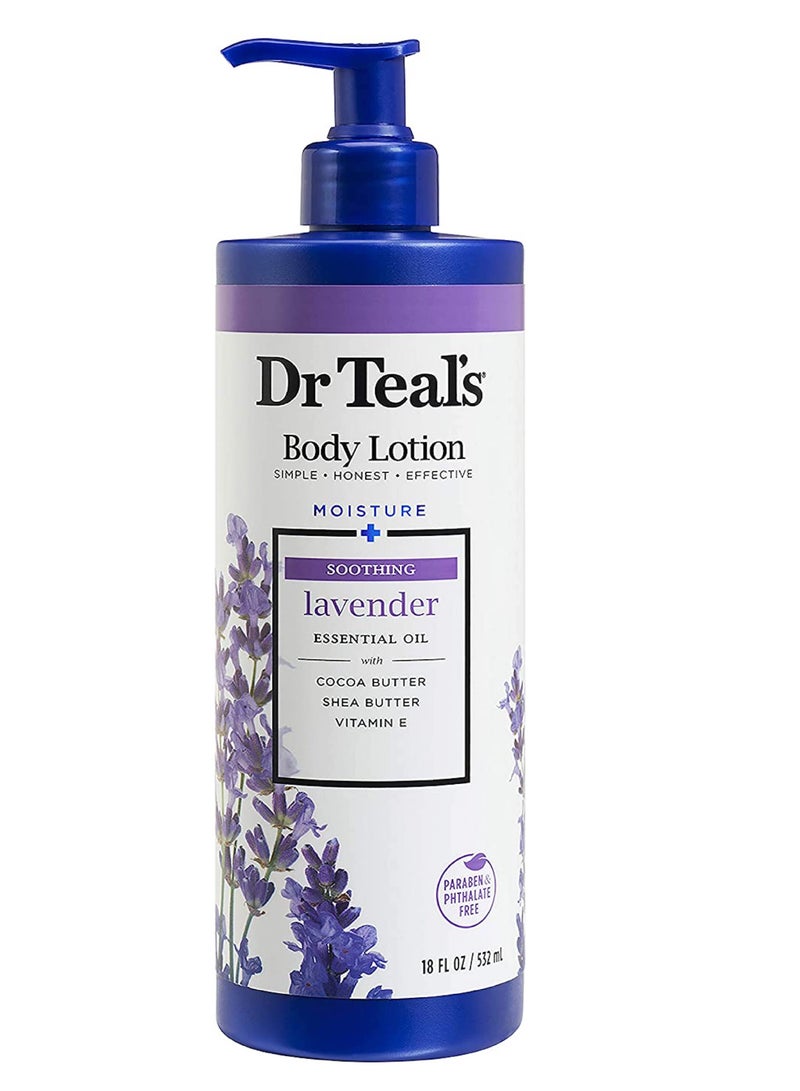 Dr. Teals DR.TEALS LAVENDER ESSENTIAL OILS BODY LOTION 532ML