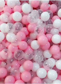 Pink/White/Transparent-500pcs