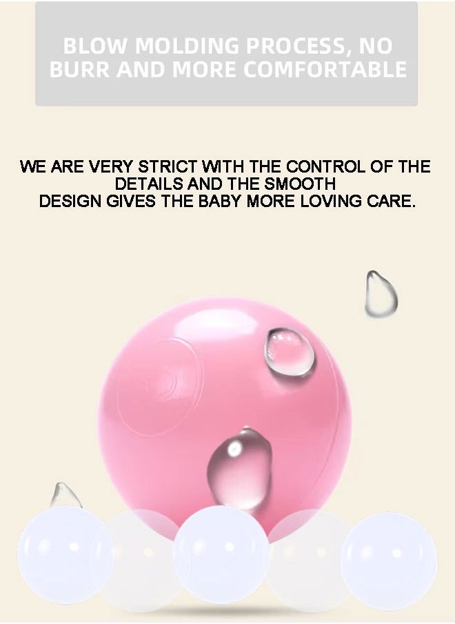 XIANGYU 500pcs Anti-flexible Ocean Balls Eco Friendly Plastic Pit Ball 7cm Children Play Bathing Toy  - Image 4