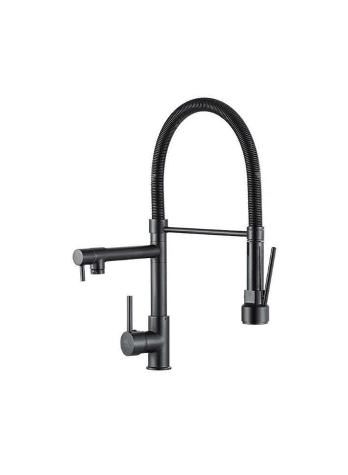 كواترو خلاط مطبخ ٢ مخرج سوستة كاملة اسود من شركة كواترو مصنوع من افضل الخامات واجمل الالوان - Image 1