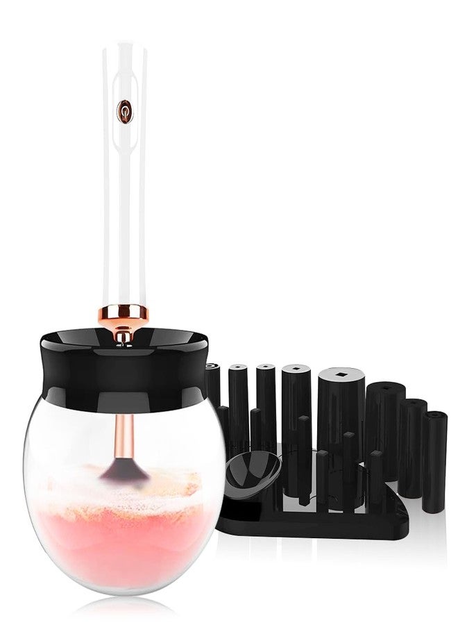 Gleva Automatic Makeup Brush Cleanser: Cleans All Brush Types & Sizes - Includes Spinner Tools - Ideal Gift for Women - Image 1