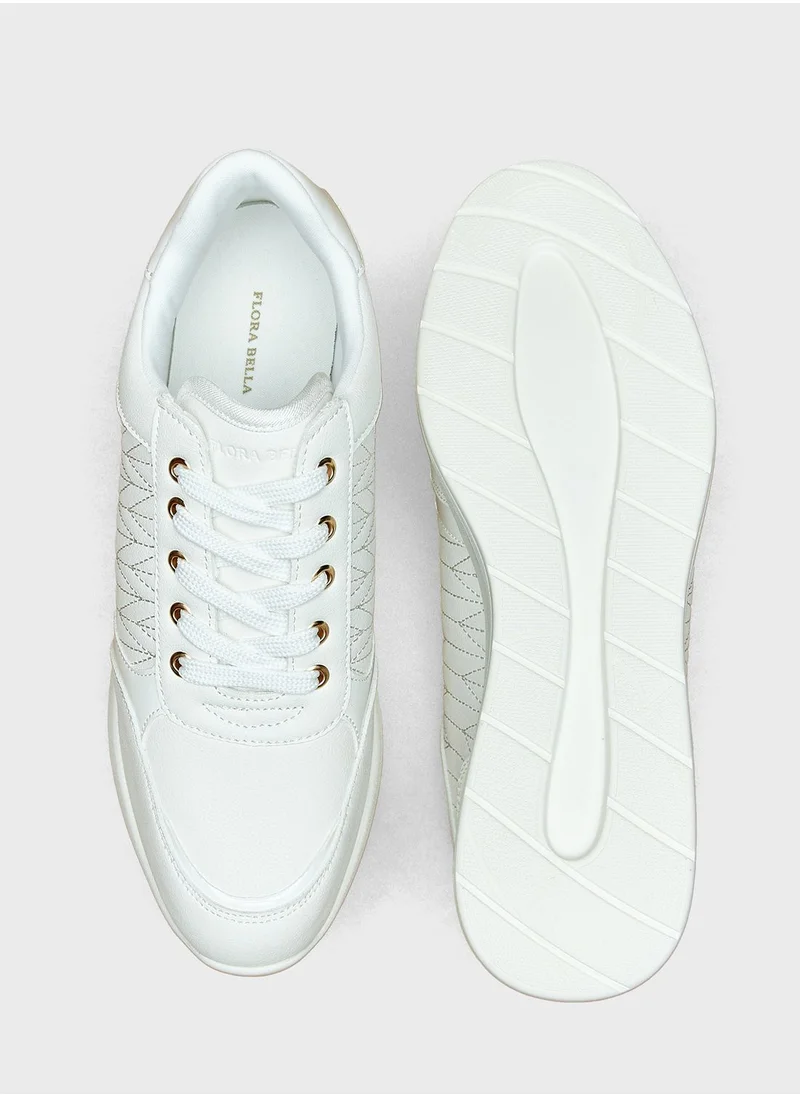 shoexpress Lace Up Low Top Sneakers