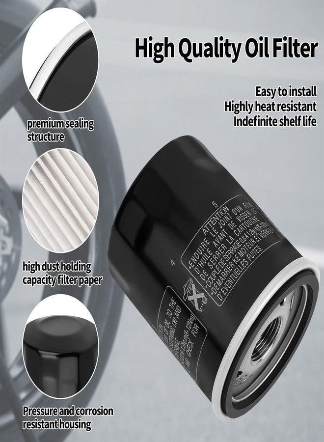 AWSZH 2PCS 2540086 2540122 Oil Filter Fit for HF198 Polaris RZR Ranger 570 800 900 XP General 1000 Sportsman 600 700 ACE 900 ATV/Snowmobile 2004-2018 Polaris Ranger 570 700 800 900 1000 Crew ACE 150 - Image 2