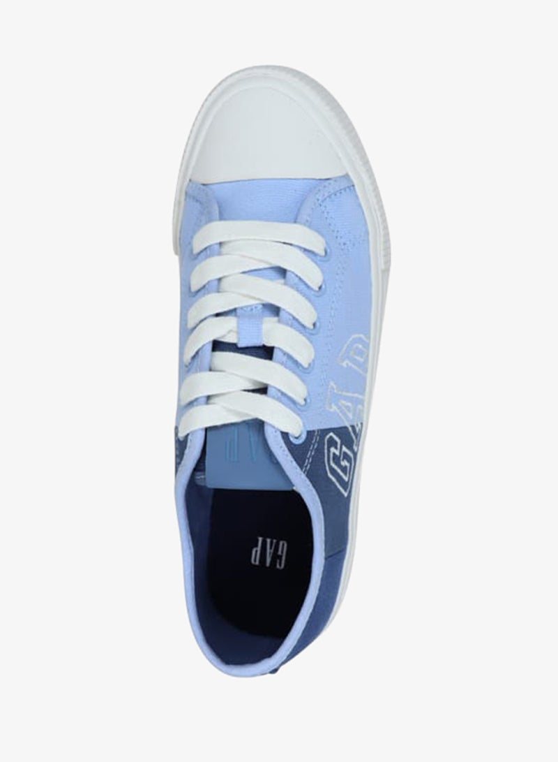 GAP Women's Logo Detail Sneakers with Lace-Up Closure - BALTIMORE - Image 4