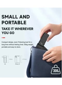 TIGER Electric Air Blower Gun & Small Hand Fan with Turbo Blades – Super Power Air Duster - 130,000 RPM Wind Speed 52m/s – Portable Turbo Mini Jet Fan for Dusting, Cooling, and Cleaning  - Image 4