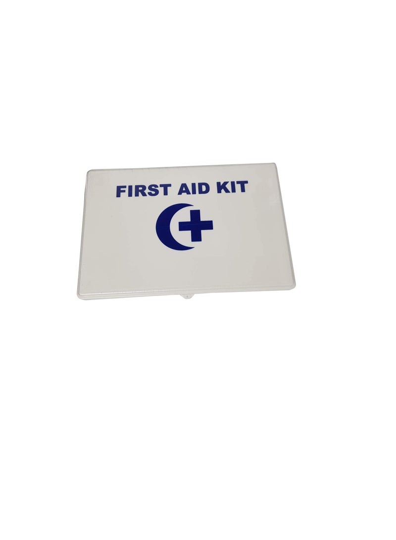 All Purpose Emergency First Aid Kit For Car Home Office Company Factory Travel Camping And Sports (25x16x8cm White) - Image 1