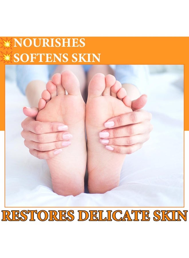 Foot Peel Spray for Dry & Cracked Feet Orange Oil Exfoliating Treatment, Dead Skin and Callus Remover for Rough Heels and Smooth Feet - Image 3