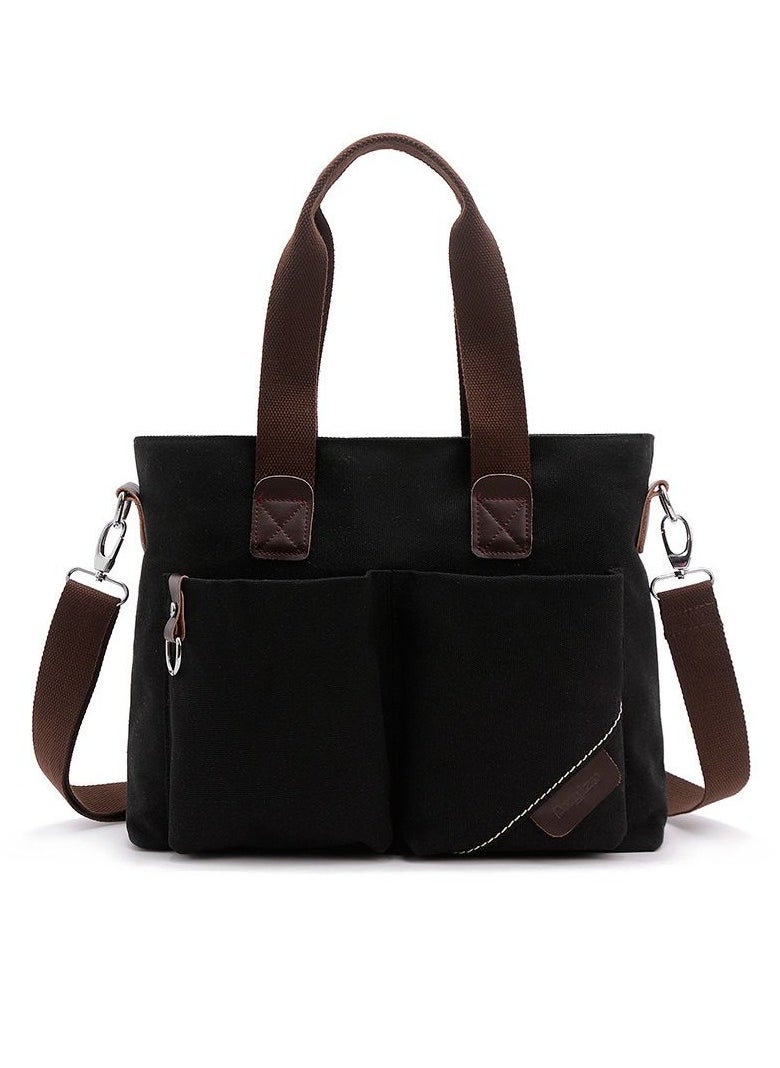 KUYING New Business Casual Men's One Shoulder Crossbody Bag 