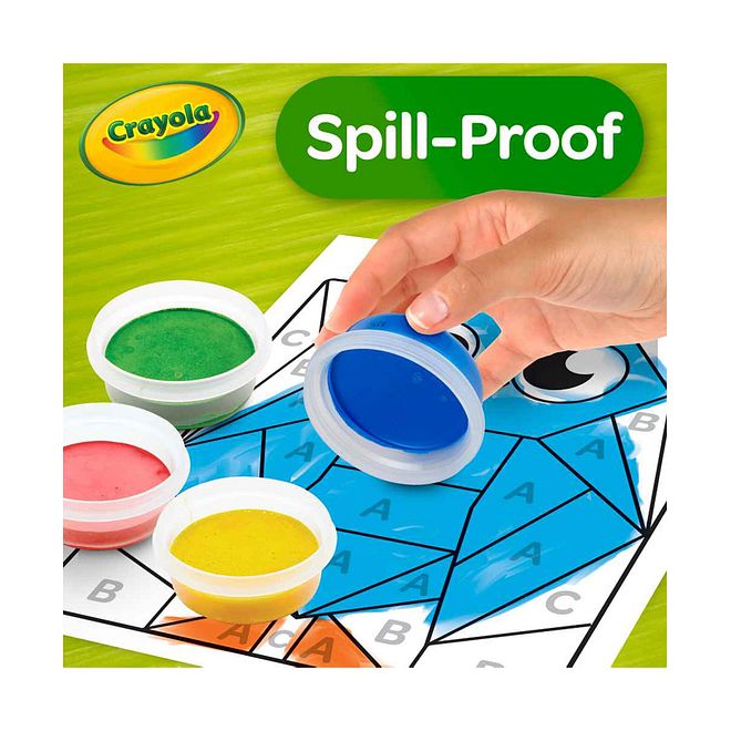 Crayola Spill Proof Washable Paint Set - Image 4