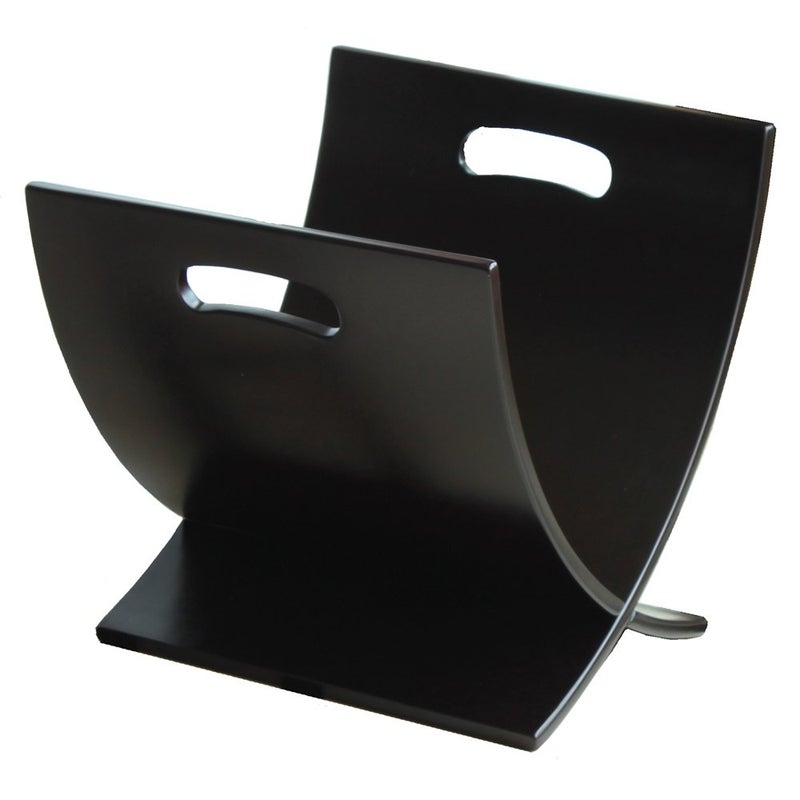 Oceanstar M1170 Contemporary Wooden Magazine Rack, Espresso - Image 1