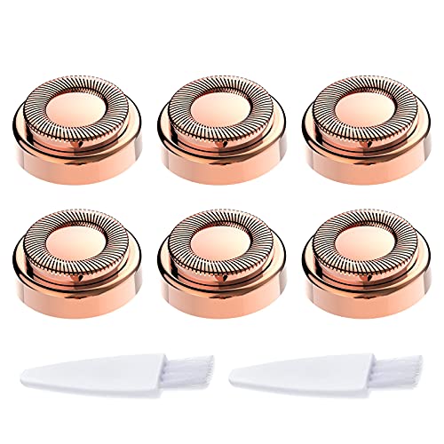 LinMei 6PCS LinMei Replacement Heads Compatible for GEN 1 Finishing Touch Flawless Women's Painless Hair Remover with Cleaning Brushes - Image 4