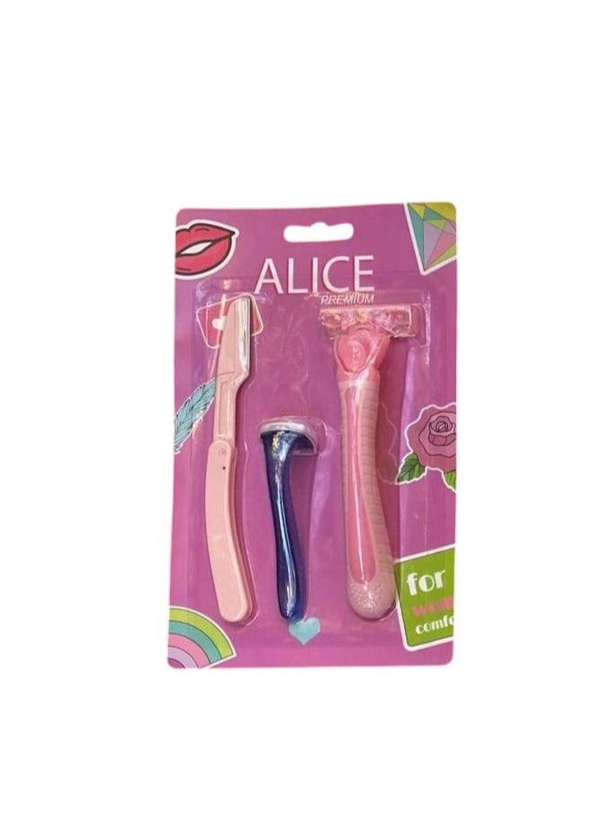 Alice Premium 3in1 Razors - pzsku/Z58157DB99AFE5C438457Z/45/_/1734356087/2bf02485-27c6-4409-b467-a817a07684d9