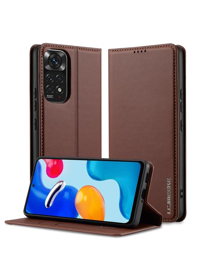 Case For Redmi Note 11 Pro 5G L1 Series Frosted Fine Texture PU Phone Case