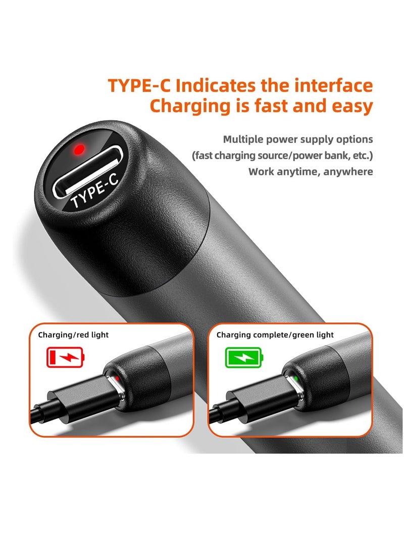 SYOSI مكواة لحام لاسلكية قابلة لإعادة الشحن عبر USB محمولة 3 سرعات قابلة للتعديل في درجة الحرارة قاعدة لحام الراتينج حقيبة تخزين نواة التسخين لمكواة اللحام  - Image 4