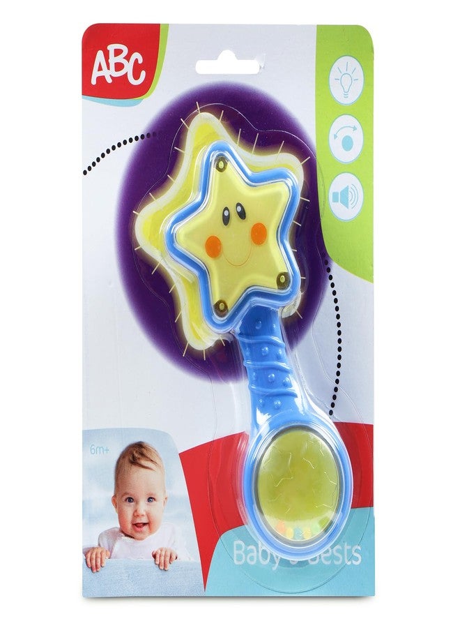 ABC Simba ABC Star Rattle with Light and Colored Balls Making Rattle Sound for Toddlers 0-36 Months - Image 1
