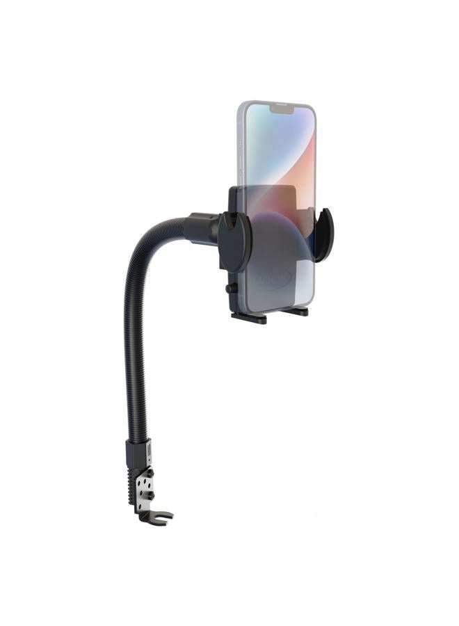 Arkon Mount Car or Truck Seat Rail/Floor Phone Mount | Universal Compatible | Flexible Gooseneck | Easy Installation | Truck Phone Mount | Phone Holder Fits iPhone, Galaxy, Note and more - Image 1