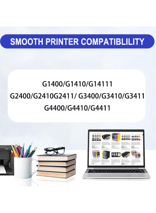 GI-490  ink  (Pack of 1) for PIXMA G3400 G2400 G1400 G4400 G1411 G2411 G3411 G4411 G4410 G3410  - Image 2