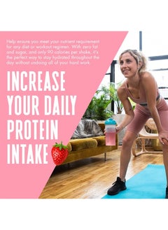 Myprotein Clear Whey Isolate Protein Powder, 1.1 Lb (20 Servings) Strawberry, 20g Protein per Serving, Naturally Flavored Drink Mix, Daily Protein Intake for Superior Performance  - Image 3