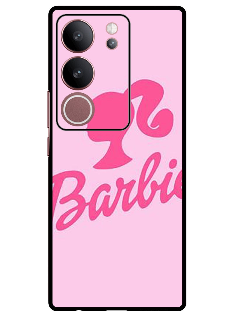 Theodor Protective Case Anti Scratch Shock Proof Bumper Cover For Vivo S17 - S17 Pro Barbie - Image 1