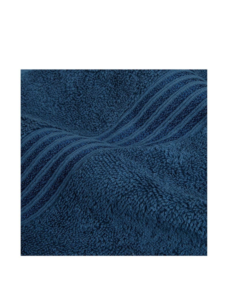 Superior Egyptian Cotton 4-Piece Bath Towel Set for Shower  Bath  Spa  Resort  Hotel  Soft Body Towels  Airbnb Essentials  Apartment  Dorm  Quick Dry  Absorbent  Bathroom Basics  Sapphire - Image 1