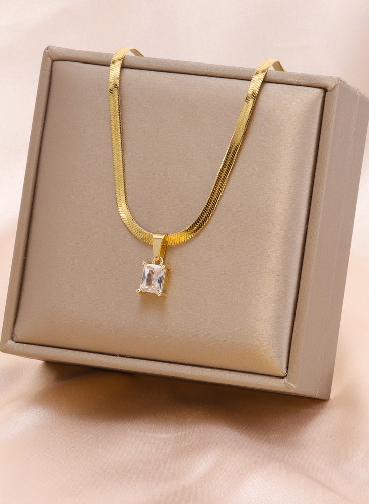 Kenzs 18KGold South American Gemstone Necklace