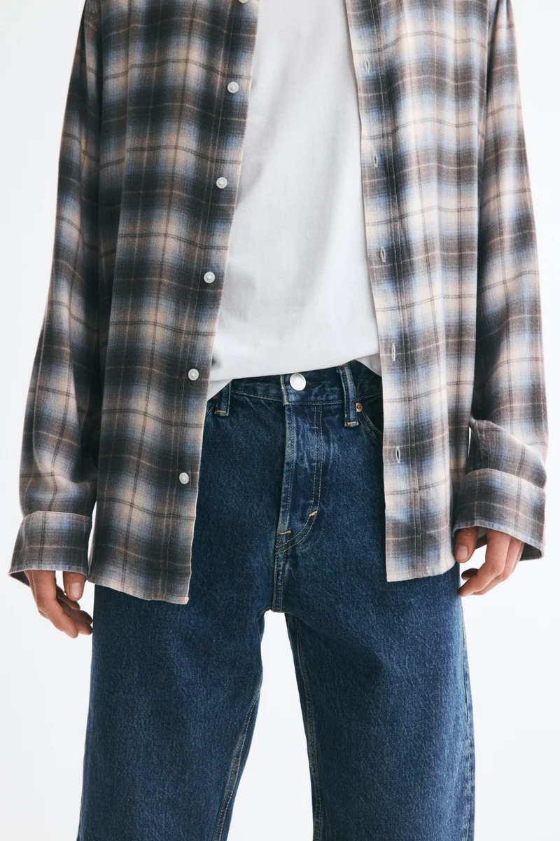 H&M  Straight Regular Jeans for Men | Best Price UAE