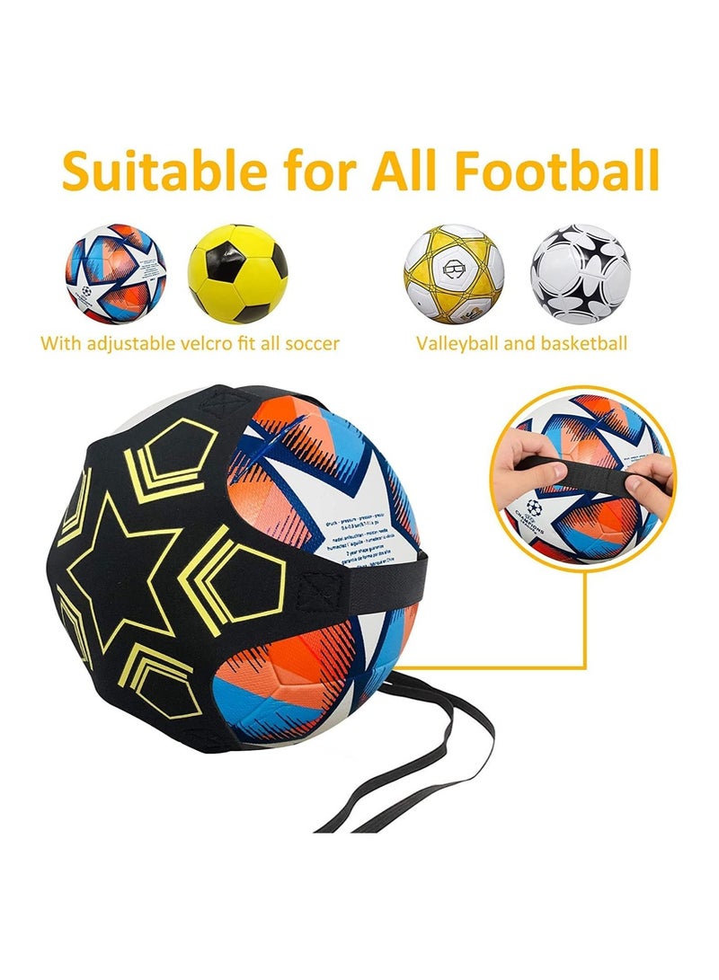 SYOSI Football Kick Trainer, Adjustable Soccer Training Belt, Soccer Training Aid, Football Training Equipment for Kids and Adults, Perfect for Football Skills Improvement, Suitable for 3 4 5 Balls  - Image 3