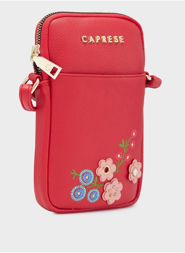 CAPRESE CAPRESE-ERICA MOBILE POUCH SMALL RED  - Image 3