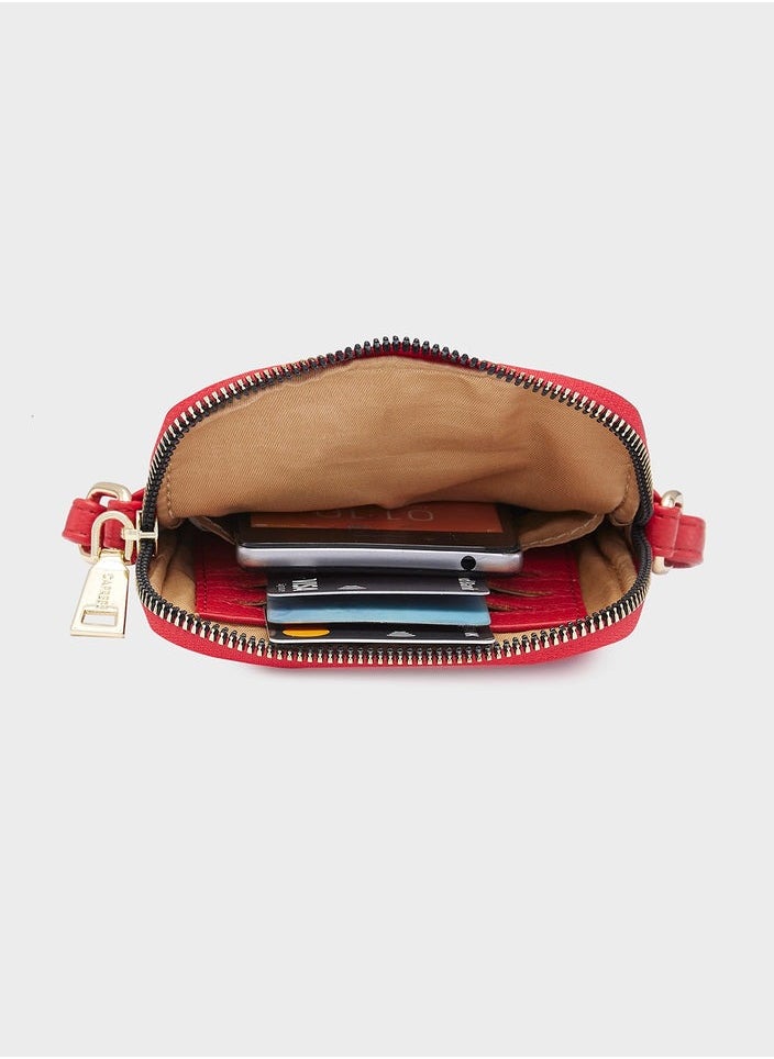 CAPRESE CAPRESE-ERICA MOBILE POUCH SMALL RED  - Image 5