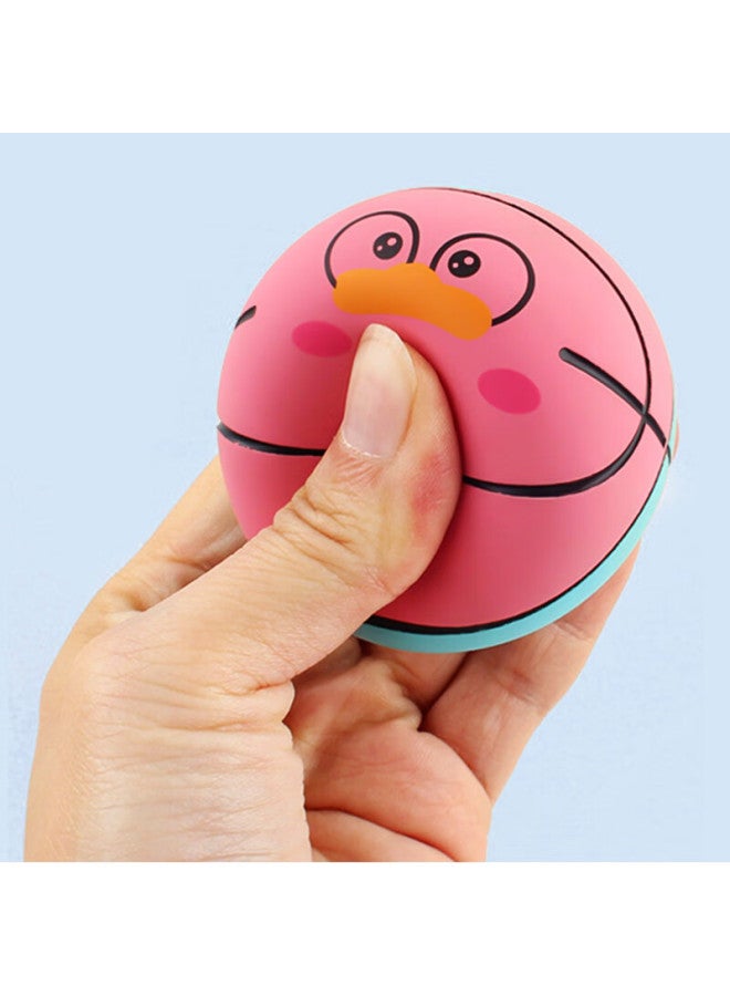 Tatanice Elastic Ball Toy, Children's Stress Relief Basketball, Rubber Bouncy Ball, Hand-held Patting Ball, Mini Small Rubber Ball, New Year Gift - Image 2