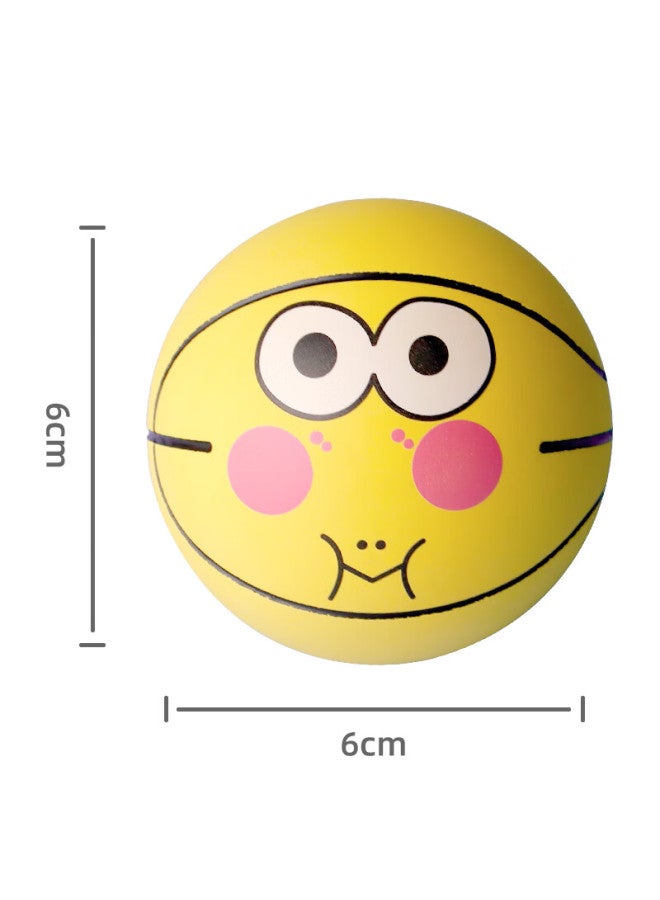 Tatanice Elastic Ball Toy, Children's Stress Relief Basketball, Rubber Bouncy Ball, Hand-held Patting Ball, Mini Small Rubber Ball, New Year Gift - Image 4