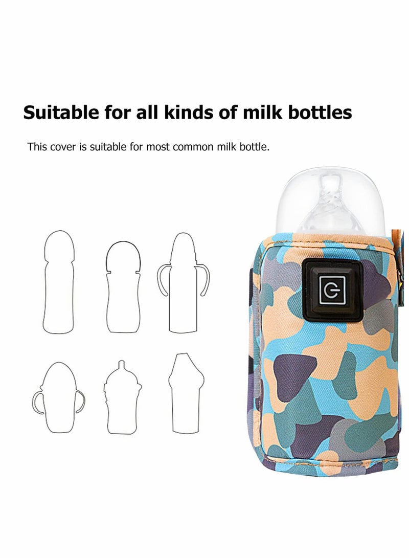 Excefore Baby Bottle Warmer Insulation Cover, Portable USB Baby Bottle Insulator - Image 4
