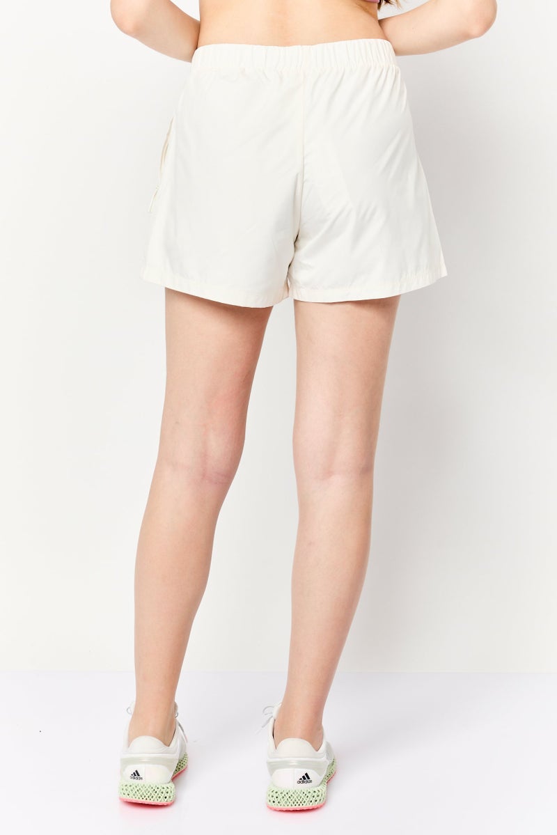Adidas Adidas X Parley Women Sportswear Fit Training Shorts, Off White - Image 4
