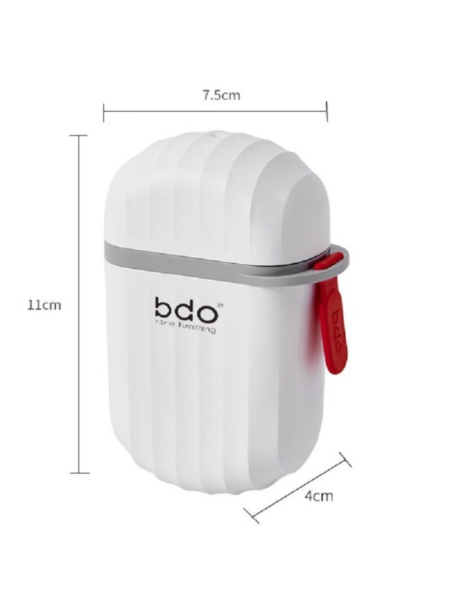 Bdo Wave Pattern Travel Essential, Pangdonglai Same Style Soap Dish, Draining With Handle, For Business Trips, Students, And Home Use - Image 3