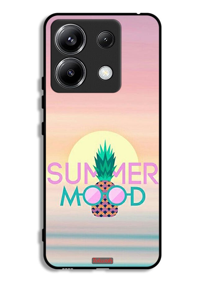 Tolwak Xiaomi Redmi Note 13 Pro 5G Protective Case Cover Summer Mood  - Image 1