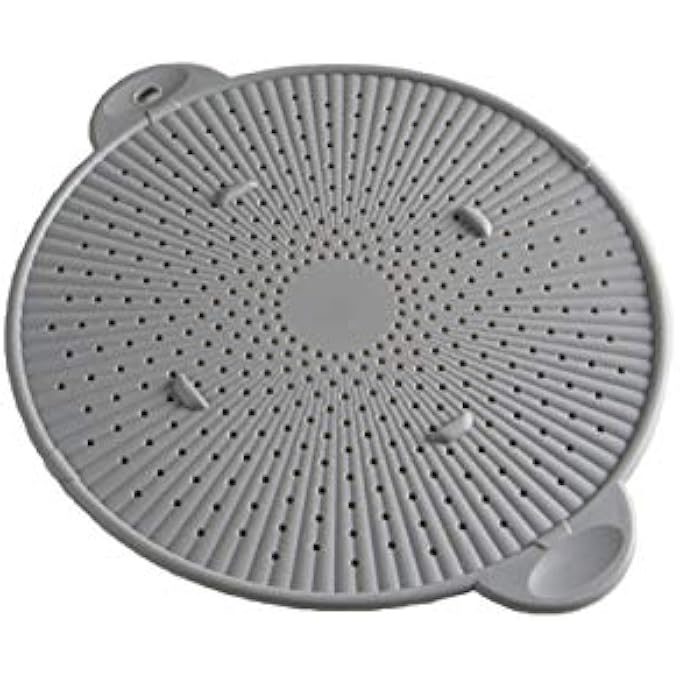Simply Served Trivet 3In1 Splatter Screen Large Gray - Image 1
