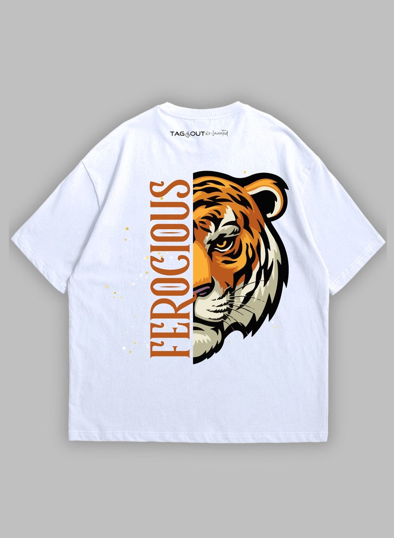 TAG OUT Unisex Summer Oversized Loose T-shirt Drop Shoulder Boxy Fit  - Image 2