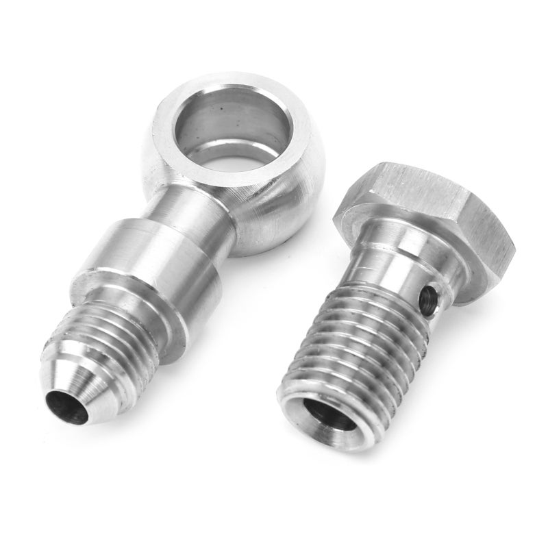 Oil Feed Banjo Bolt Kit: M12 Stainless Steel, Sophisticated Craftsmanship - Durable & Easy To Install, Turbo Oil Feed Banjo Bolt for SAAB TD04 Turbo, Garrett GT12 Turbine Coolant Side - Image 5
